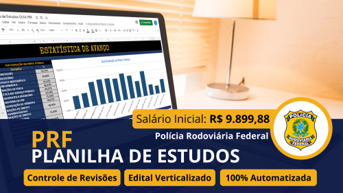 Planilha de Estudos PRF